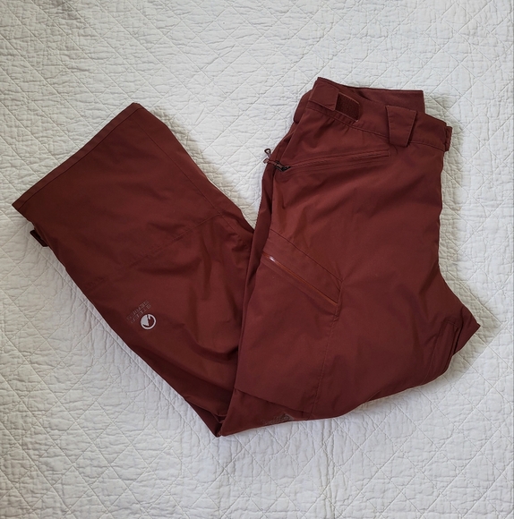 The North Face Men's Steep Series Sickline Snow Pant L/G in Brown
